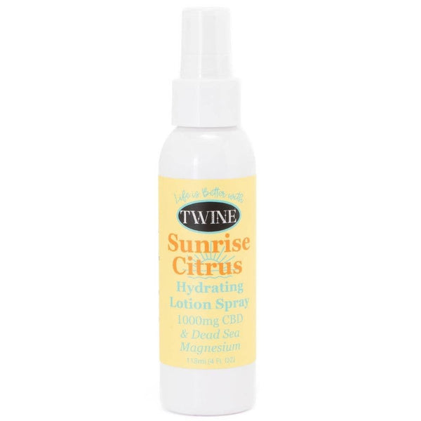 CBD Topical Body Lotion Spray with Magnesium-Citrus Sunrise