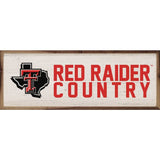 Logo Country Texas Tech University: 12 x 4 x 1.5
