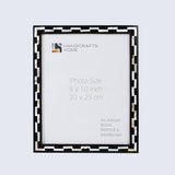 Photo Frame Pearlescent Tiptoe Collection Black Collection 5x7