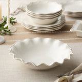 Heritage Stoneware Serving Bowl 13" – Classic & Refined