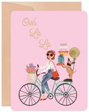Ooh La La Birthday Card
