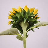 27.5"-Lux Collection-Moisturized Real Touch Sunflower Stem: Fresh Yellow