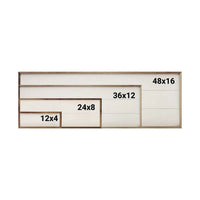 Horizontal Logo Bold Logo Texas Tech University: 12 x 4 x 1.5