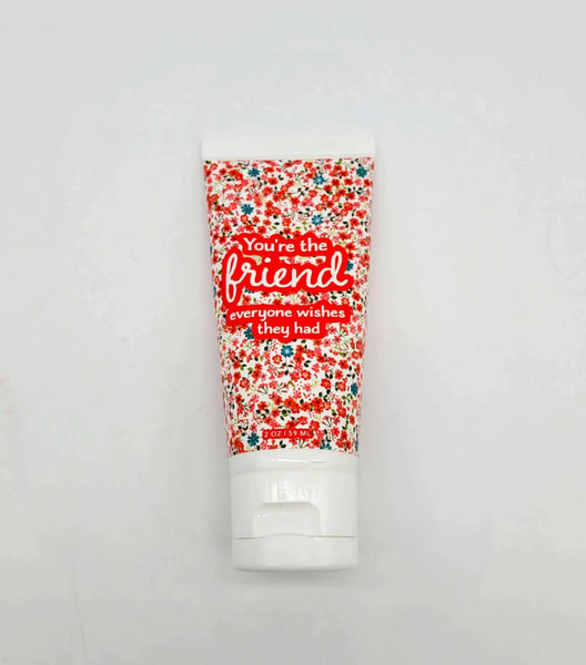 'You're the Friend' hand Treatment
