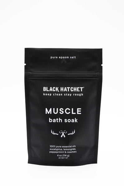 Black Hatchet Muscle - Bath Salt ⚫ Gift for Men