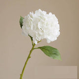 12.5"Real Touch lifelike Hydrangea-6”bloom: Royal Blue