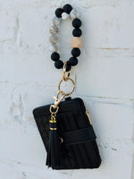 Keychain Wallet Black