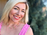Beaded Necklace - Multi-Colored Beads - Chloe