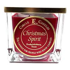 Christmas Spirit Circle E 8oz Candle