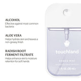 Touchland Beach Coco Power Mist Hydrating Hand Sanitizer