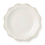 Heritage Scroll Dinner Plate – Classic Curves in Stoneware