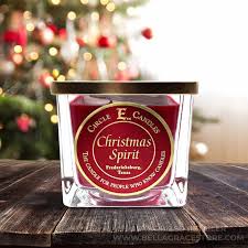 Christmas Spirit Circle E 8oz Candle