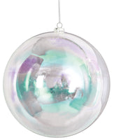 Transparent Iridescent Ball Ornaments