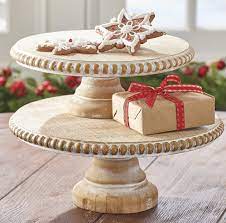 Beaded Edge Pedestal, Large