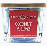 Circle E Coconut & Lime  Candle 22 oz