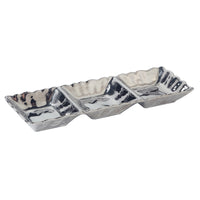 Silver Coast 3- Section Tray 15x 5.5
