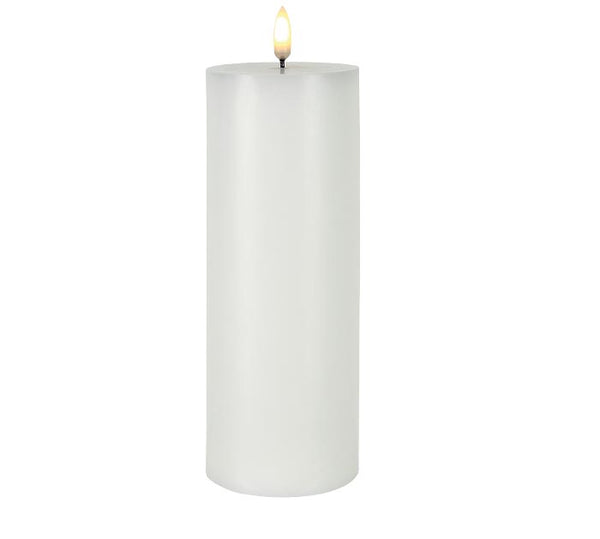 Patria White Candle