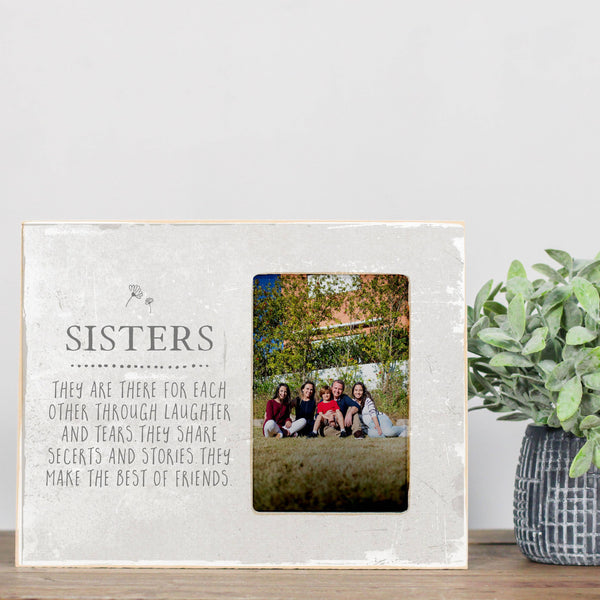 Sister Gift, Gift Giving, Sister Present, Wooden Frame