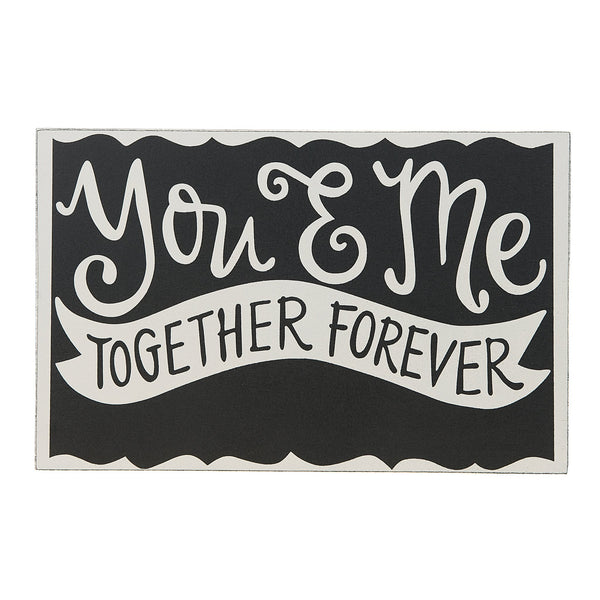 "You & Me" Sign