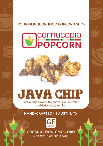 Java Chip Popcorn- (GF)- Signature Bag (NEW!)