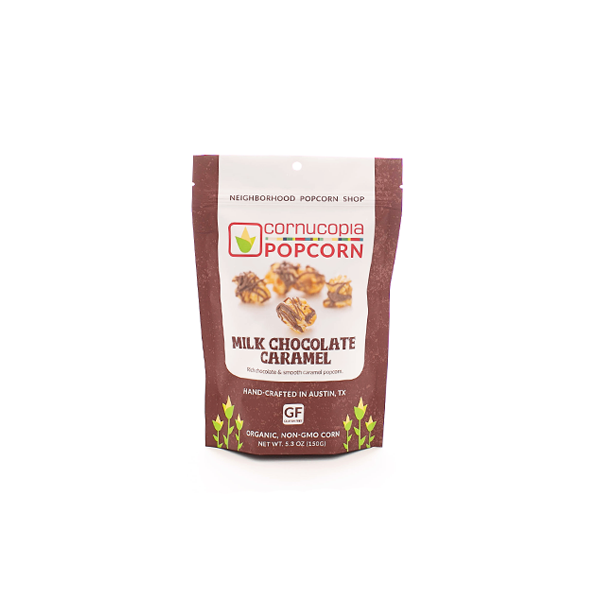 Milk Chocolate Caramel Popcorn- Signature Bag (GF)