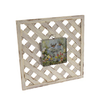 RT White Lattice Mini Gallery Display Board