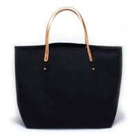 Black Waxed Canvas All Day Tote