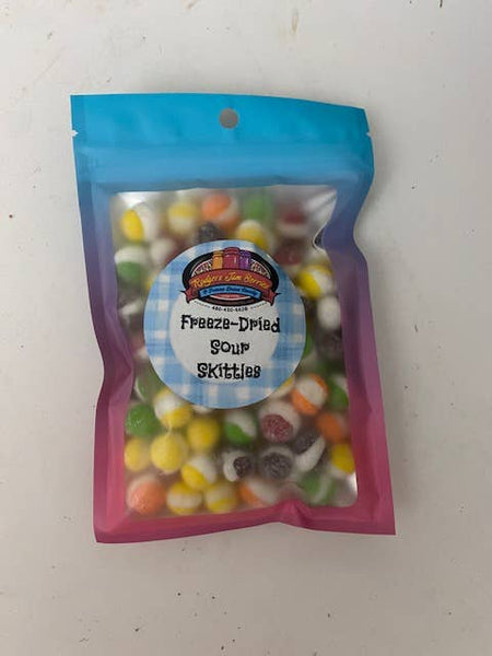 Freeze dried Skittles: Sour / Large 3oz