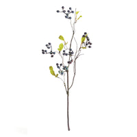 Wild Blueberry Stem 18"