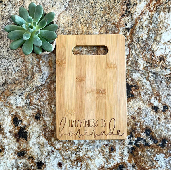 Cutting Board- Happiness is Homemade
