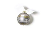 "Peace On Earth" Glass Ornament