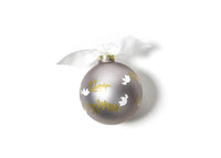 "Peace On Earth" Glass Ornament