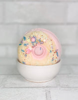 Pink Lemonade Donut Bath Bomb