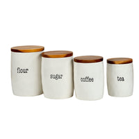 Its just words 4pc. canister set