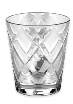 Clear Diamond Acrylic DOF Glass