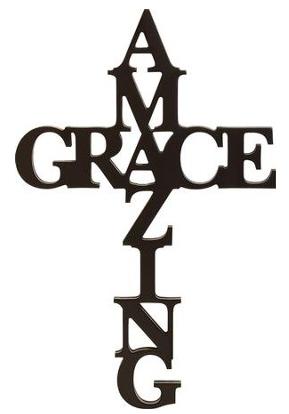 "Amazing Grace" Cross Sign