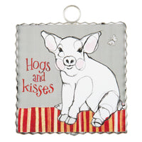 "Hogs and Kisses" Charm