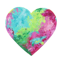 ROUND TOP COLORFUL HEART