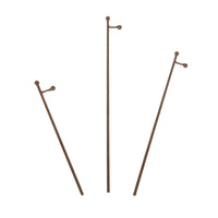 Rust Mini Gallery Display Stakes ( Small)
