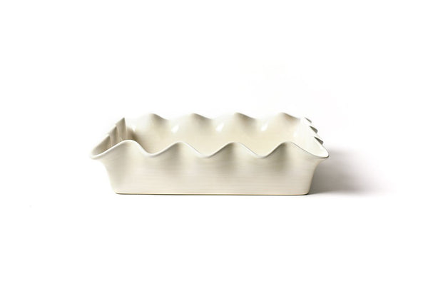 Signature Ruffle Casserole White