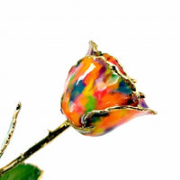 Gold Dipped Preserved Rose