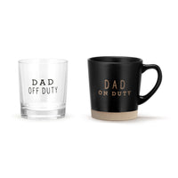 Dad Duty - Mug and Rocks Glass Set