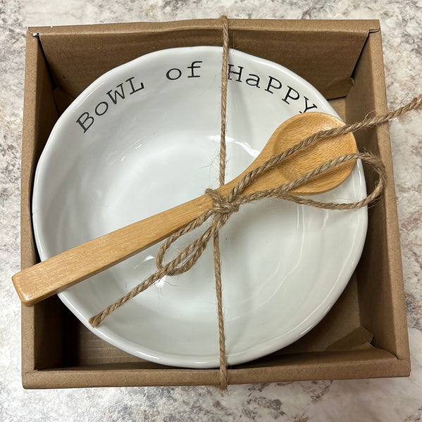 Bowl of Happy with Spoon