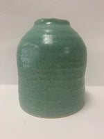 TURQUOISE CERAMIC VASE