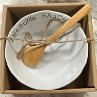 Awesome Sauce - Bowl and Spoon Set