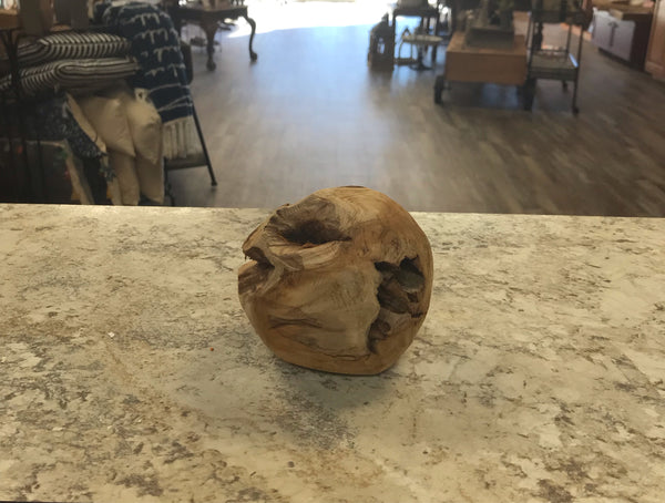 Small Wooden Sphere