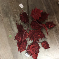 Red Sparkle Leaf