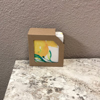 Set of Four Lemon Coasters