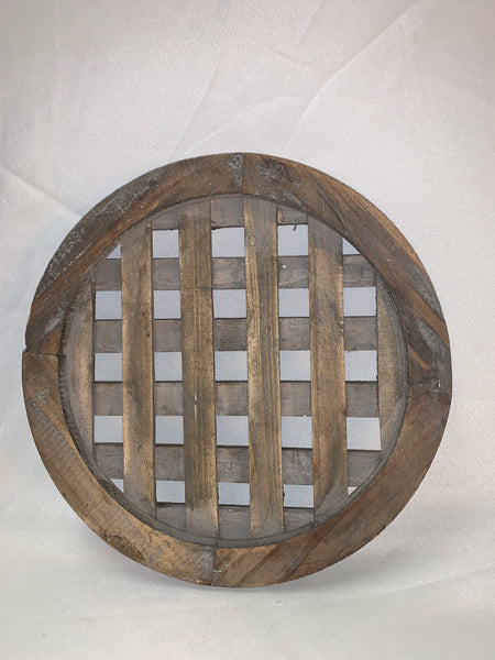 Wooden Lattice Charger