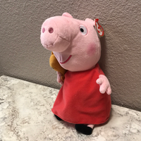 9in Peppa Pig TY Beanie Buddy